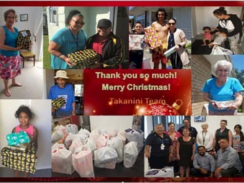 Community Christmas Donation Support Community Photo