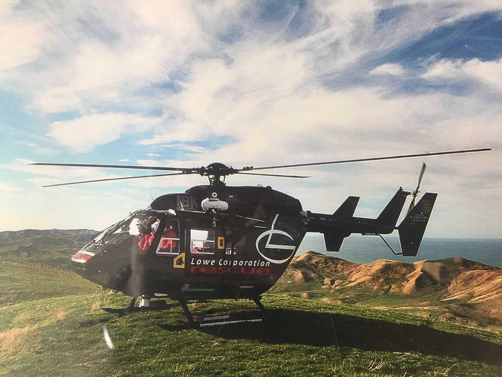 Rescue Helicopter Support Community Photo