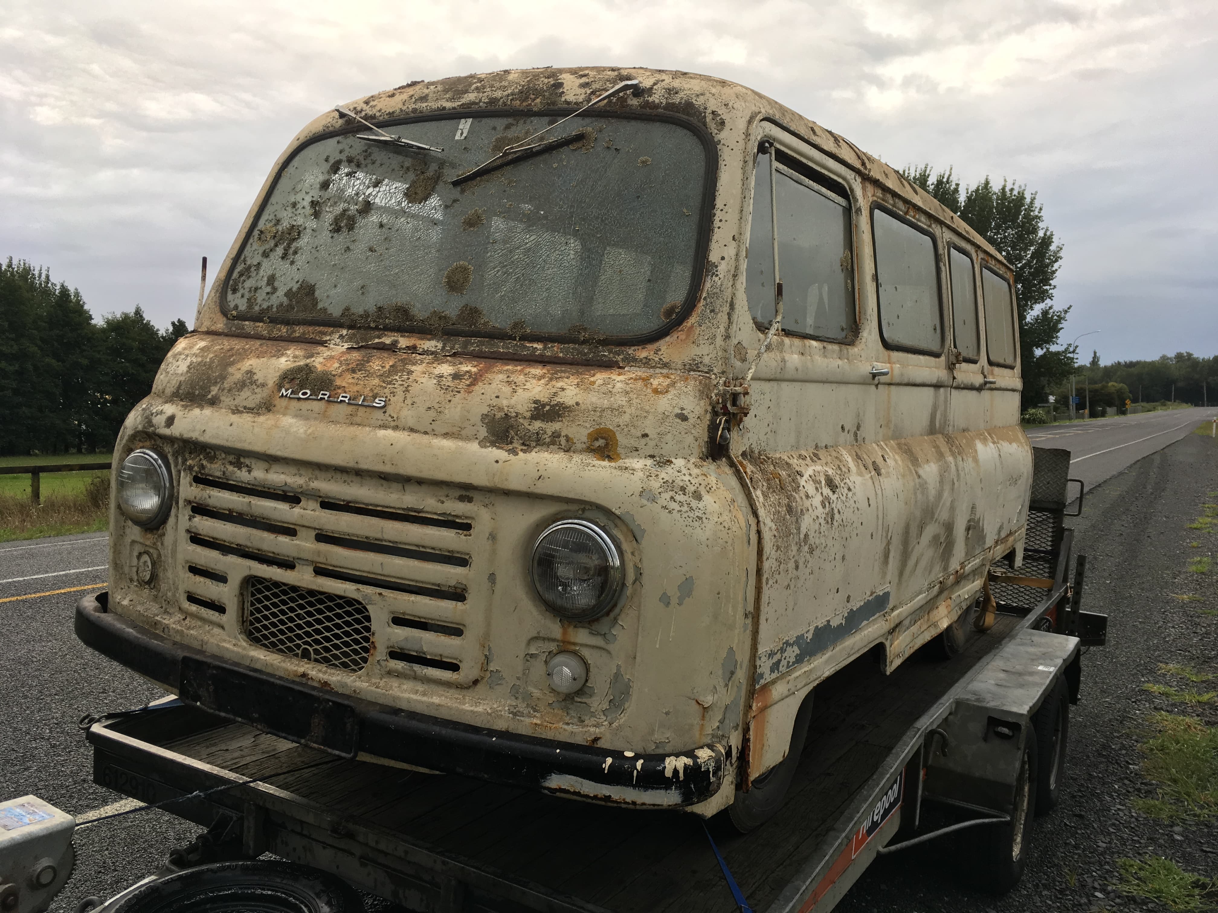 A Morris J2 Van