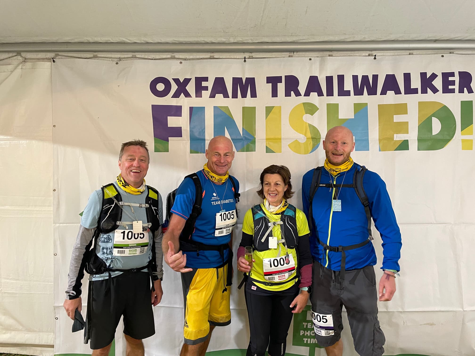 Edwards & Hardy Oxfam Trail Walkers Sports Sponsorship