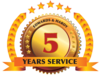 5 Years of Service at Edwards & Hardy