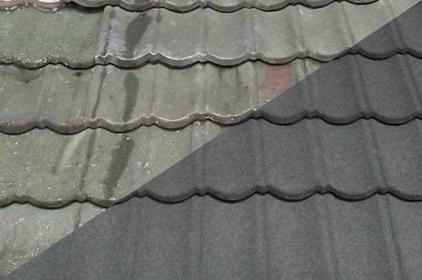 Metal roof showing visible wear and repair needs on a New Zealand property