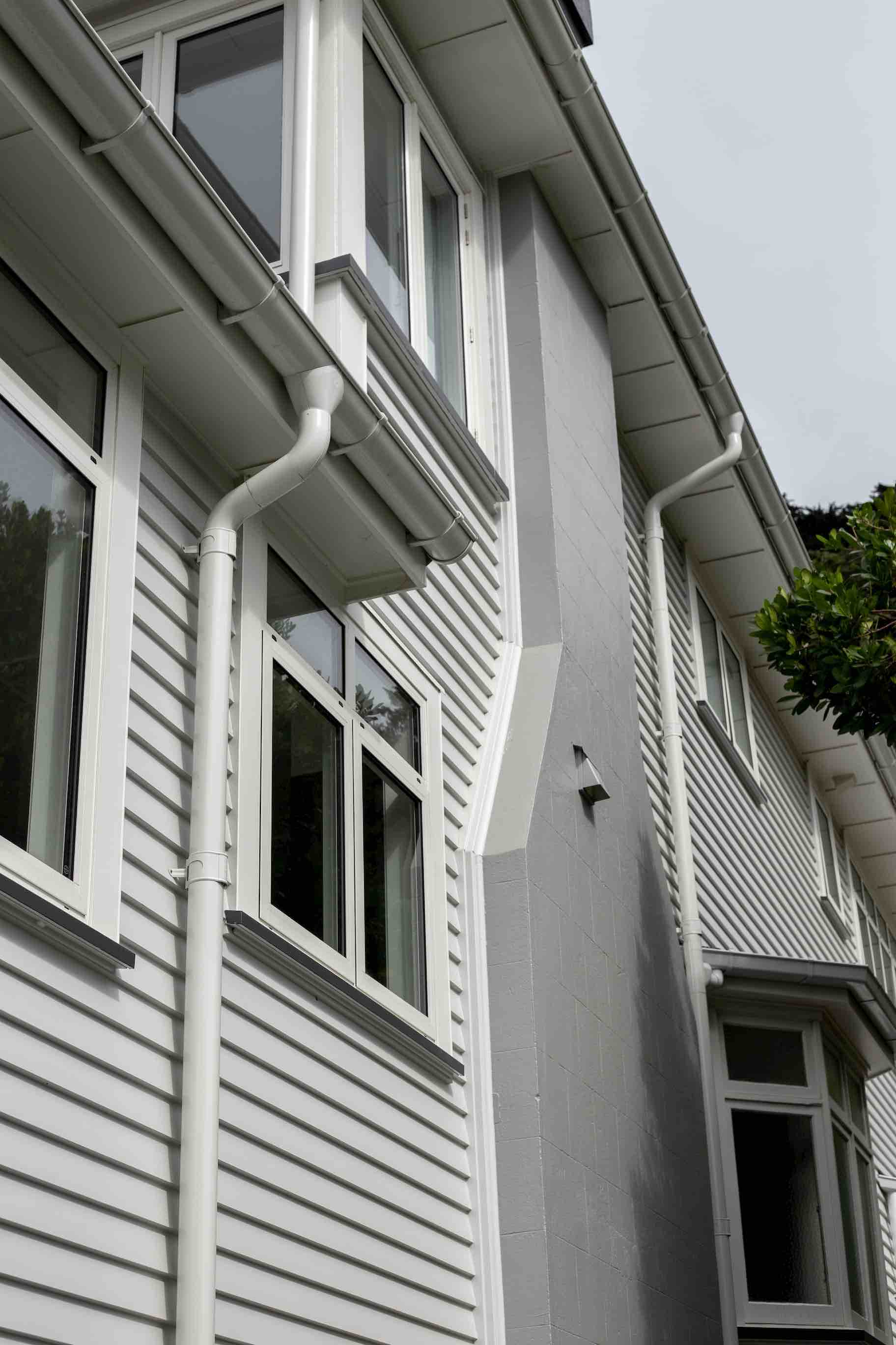 Gutter replacement project completion