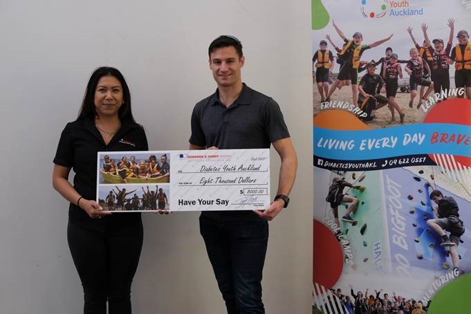 Diabetes Youth Auckland received the highest number of nominations in the Have Your Say initiative