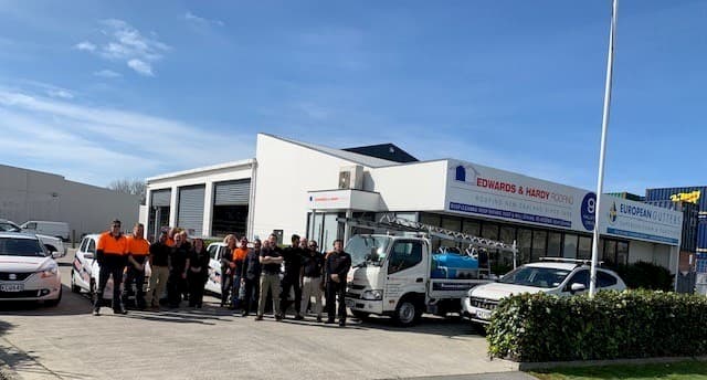 Edwards & Hardy Canterbury branch service area