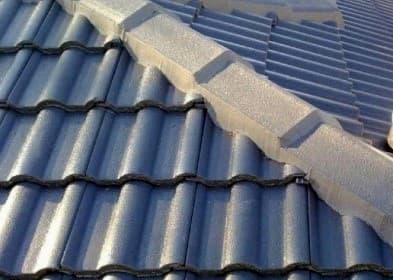 Repaired Durabond® Concrete Tile Hip